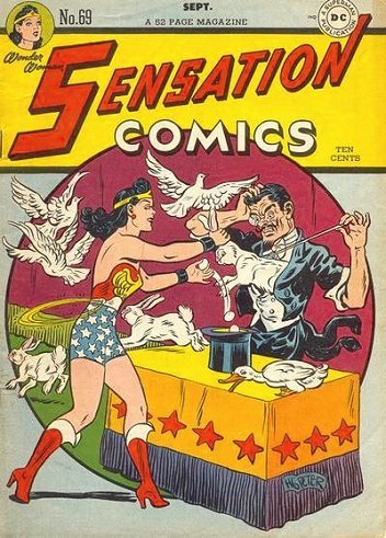 Cover of Sensation Comics #69