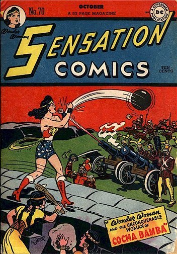 Cover of Sensation Comics #70