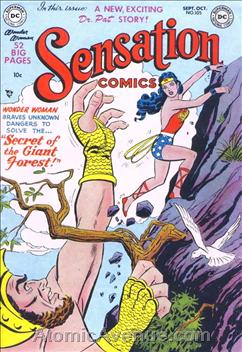 Cover of Sensation Comics #105