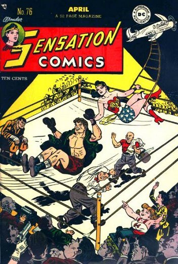 Cover of Sensation Comics #76
