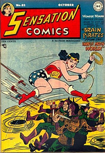 Cover of Sensation Comics #82