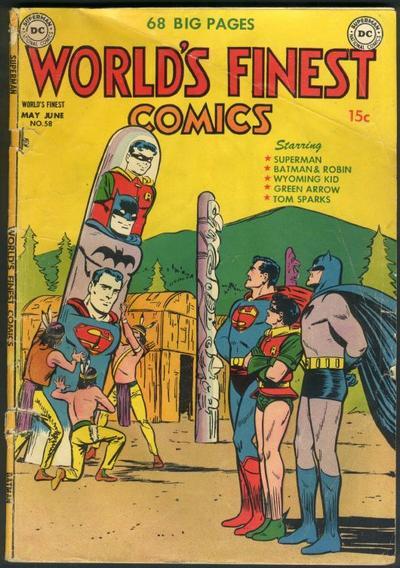 Cover of World's Finest Comics #58
