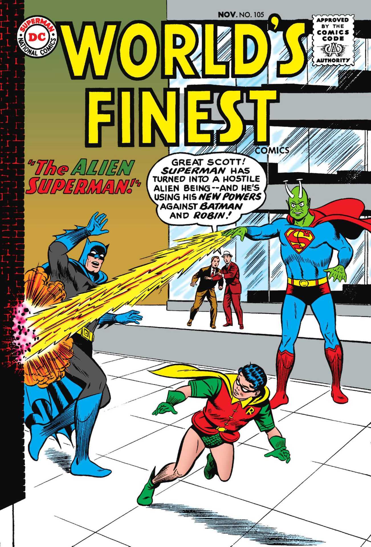 Cover of World's Finest Comics #105