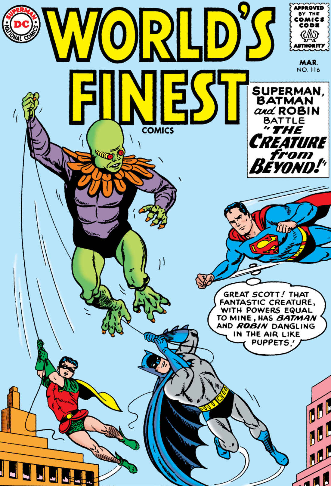 Cover of World's Finest Comics #116