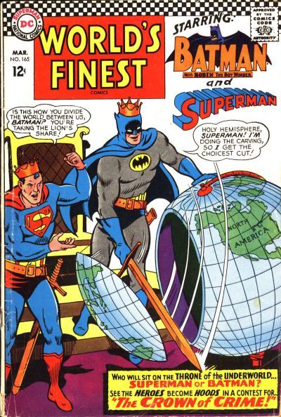 Cover of World's Finest Comics #165