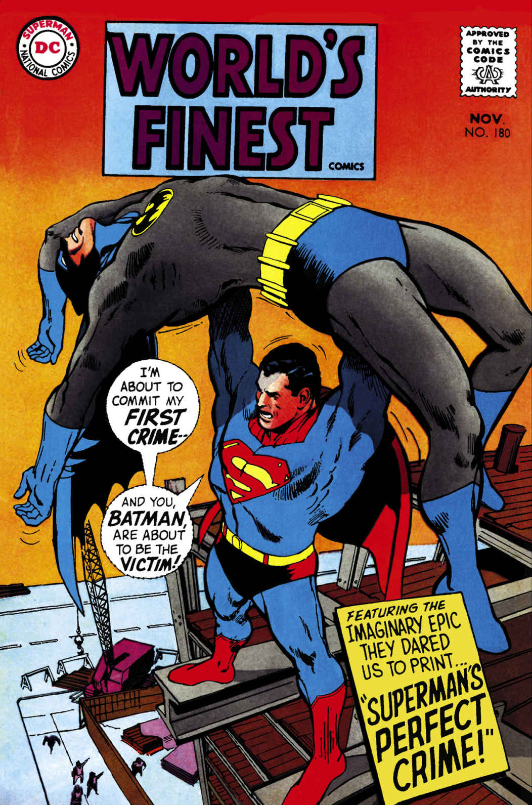 Cover of World's Finest Comics #180