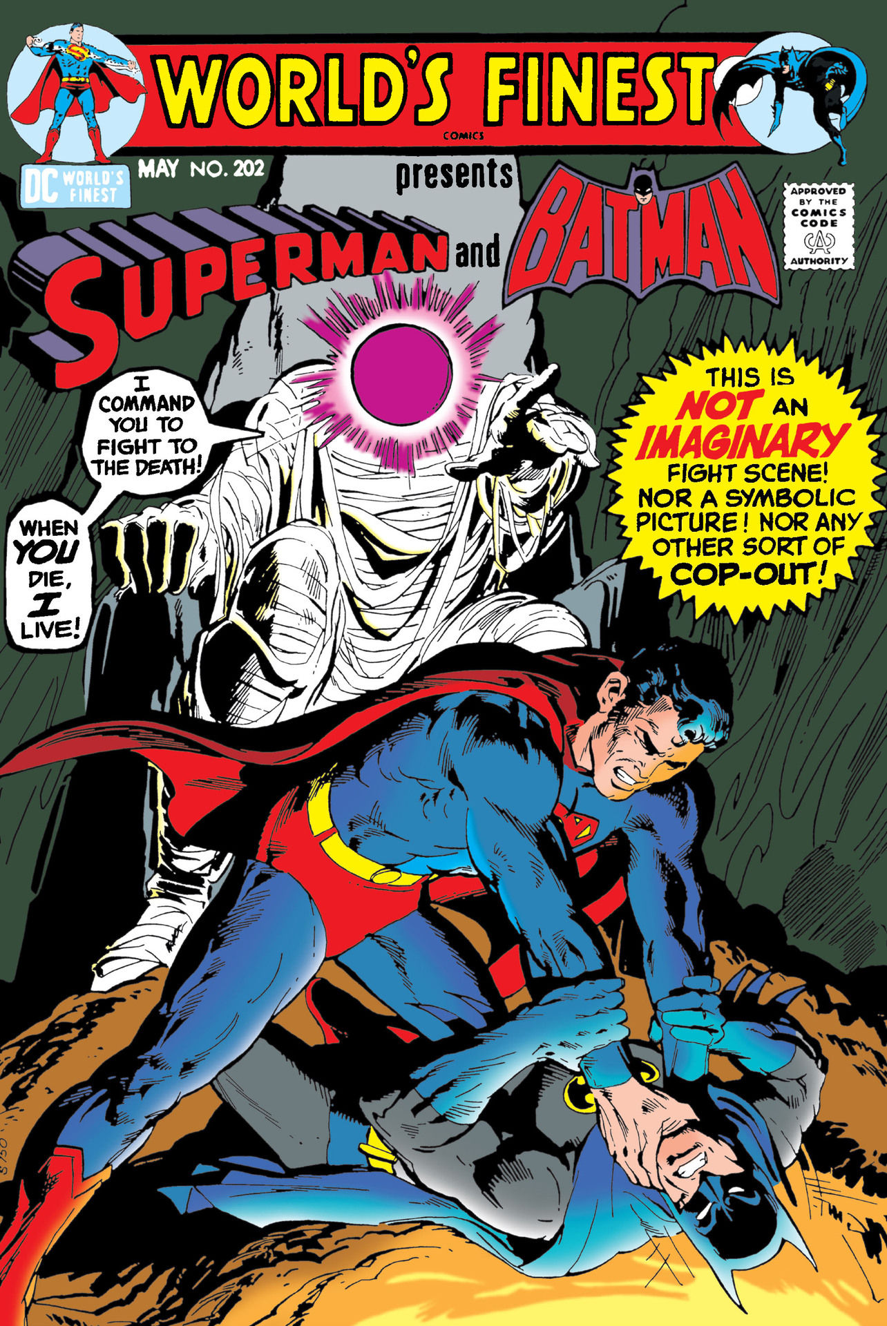 Cover of World's Finest Comics #202