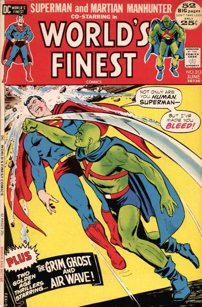 Cover of World's Finest Comics #212