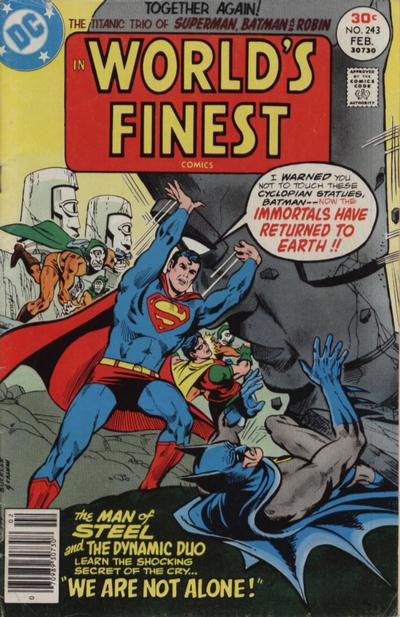 Cover of World's Finest Comics #243