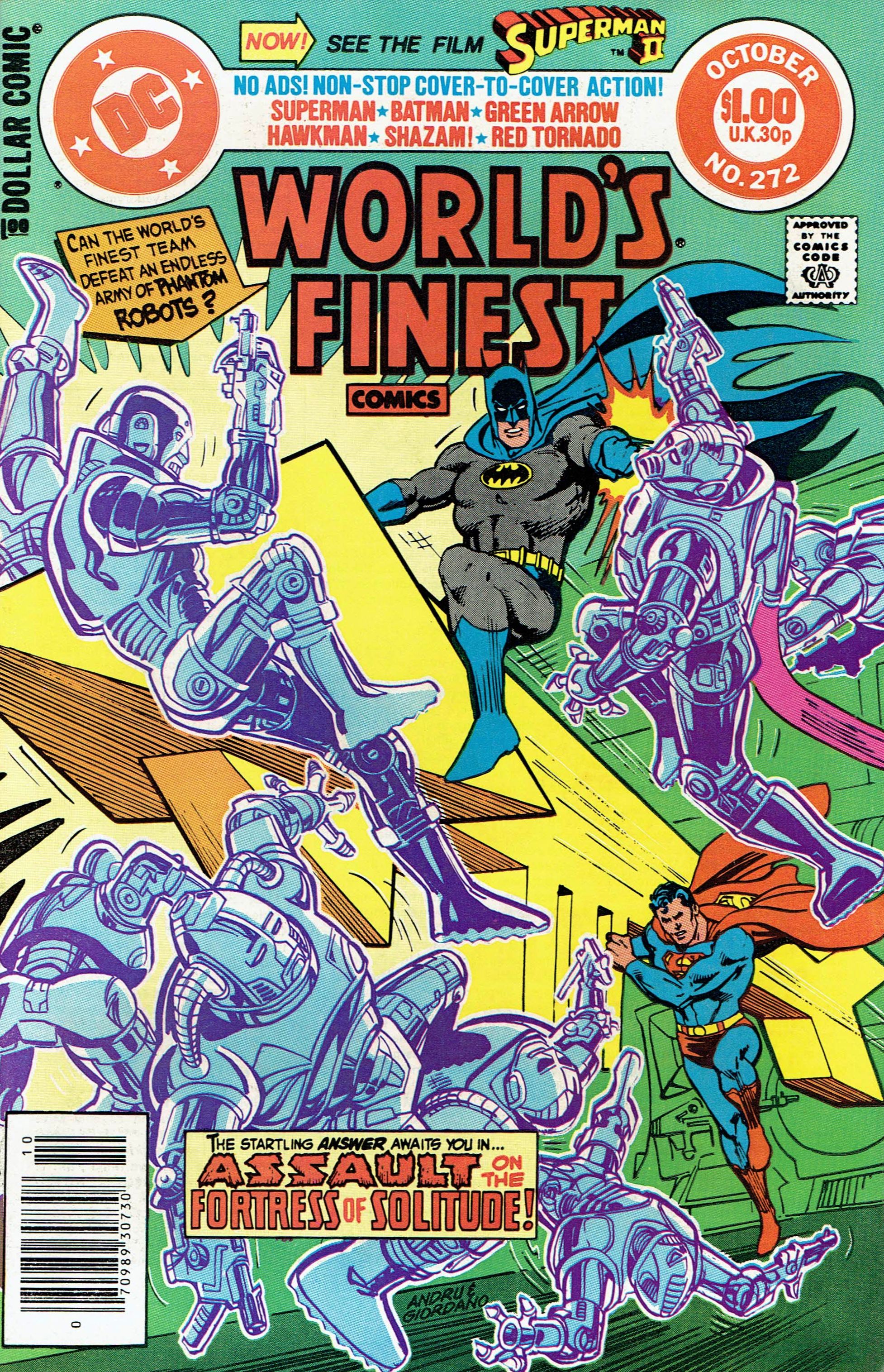 Cover of World's Finest Comics #272