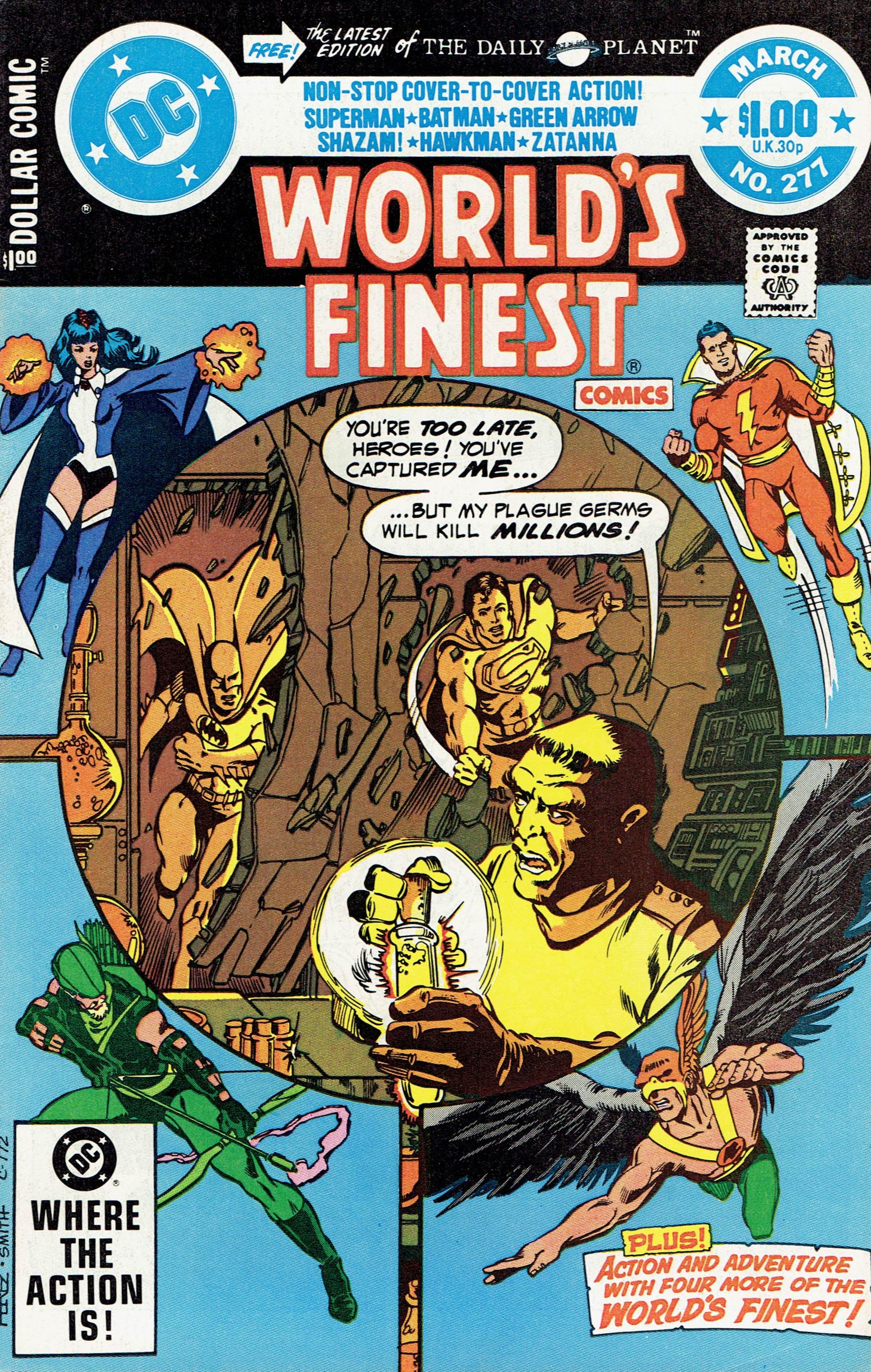 Cover of World's Finest Comics #277