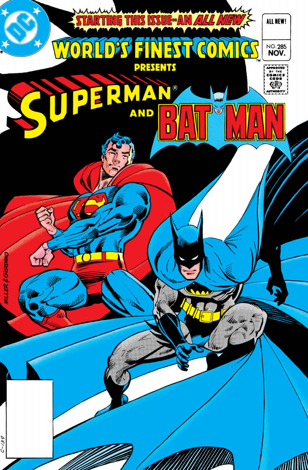 Cover of World's Finest Comics #285