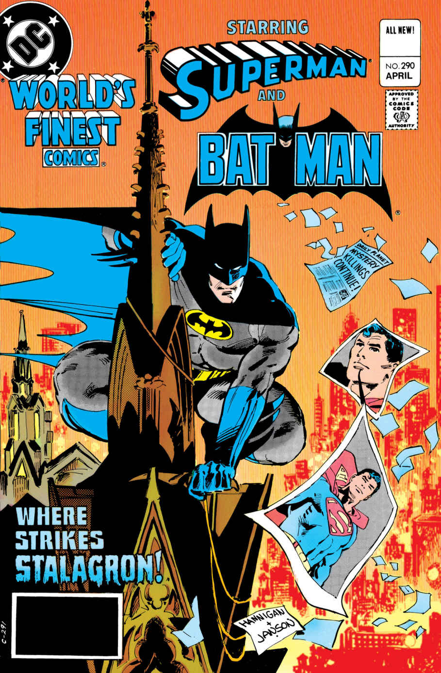 Cover of World's Finest Comics #290