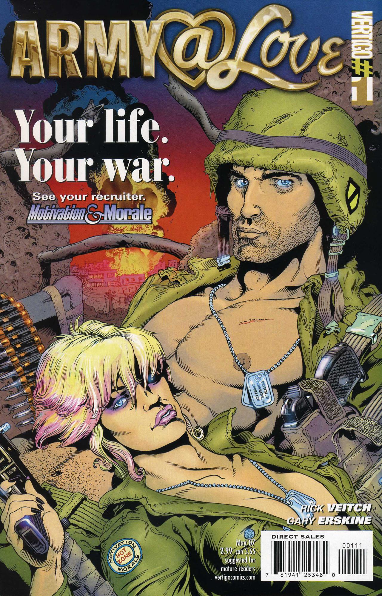 Army@Love (2007) #1 cover