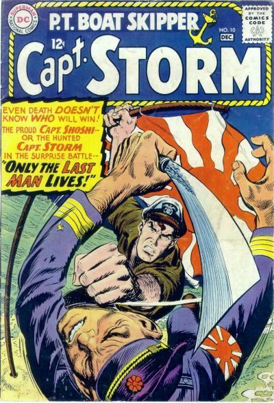 Capt. Storm (1964) #10 cover