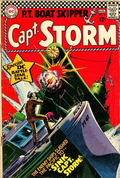 Capt. Storm (1964) #14 cover