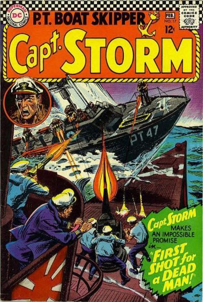 Capt. Storm (1964) #17 cover