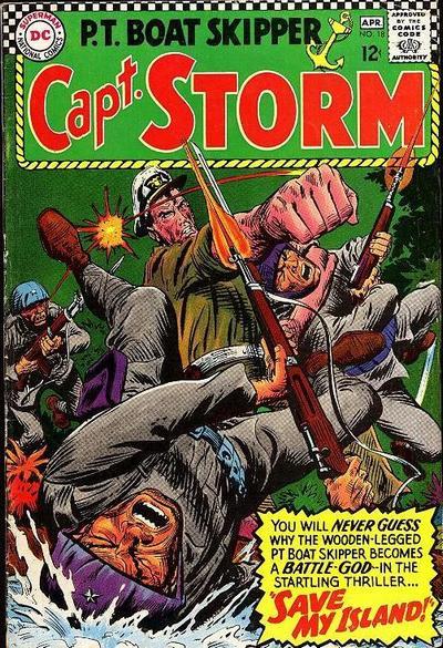 Capt. Storm (1964) #18 cover