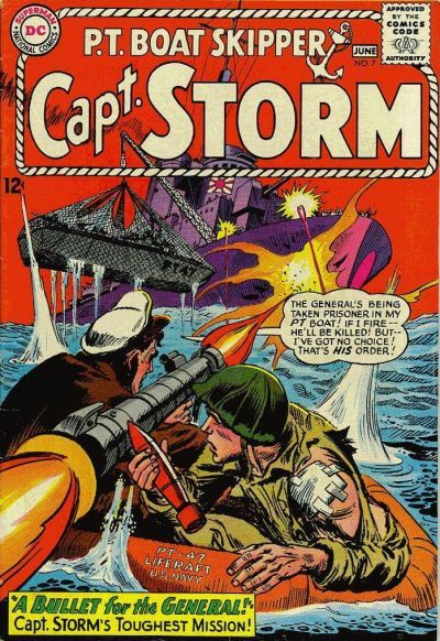 Capt. Storm (1964) #7 cover