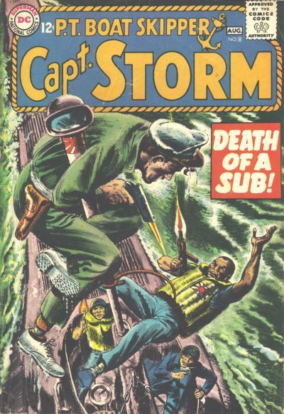 Capt. Storm (1964) #8 cover