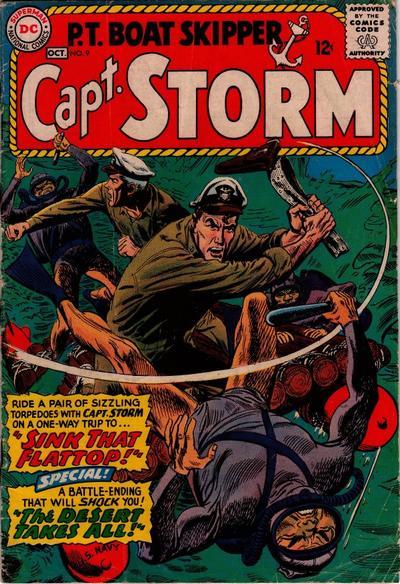 Capt. Storm (1964) #9 cover