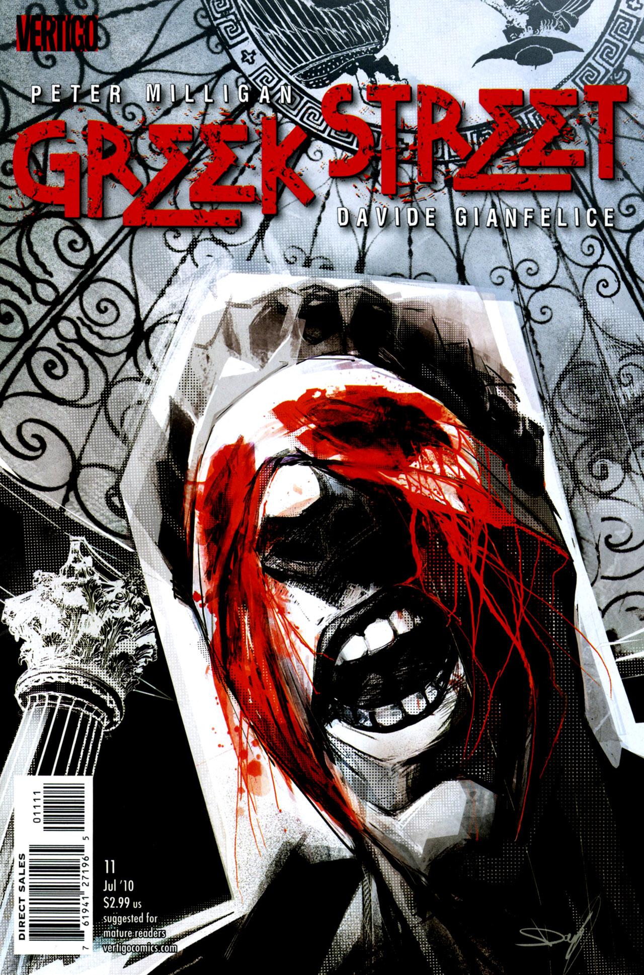 Greek Street (2009) #11 cover