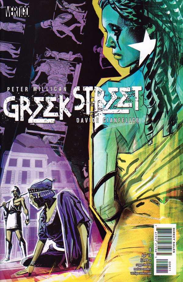 Greek Street (2009) #8 cover