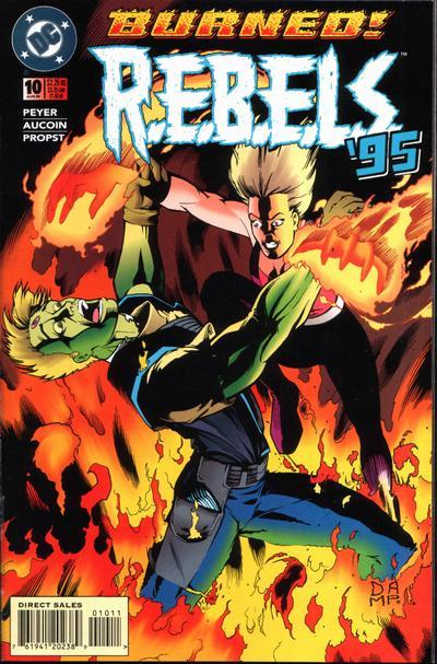 R.E.B.E.L.S. '95 (1995) #10 cover