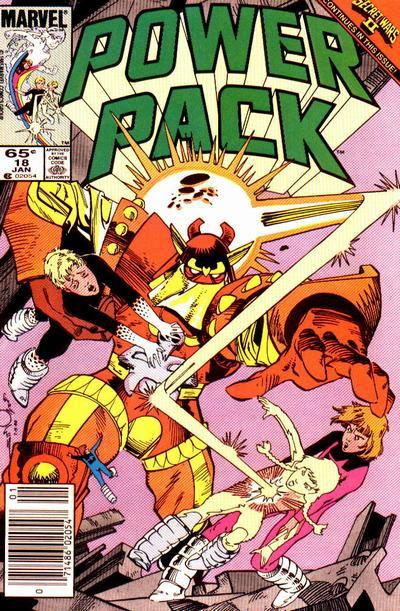 Cover of Power Pack #18