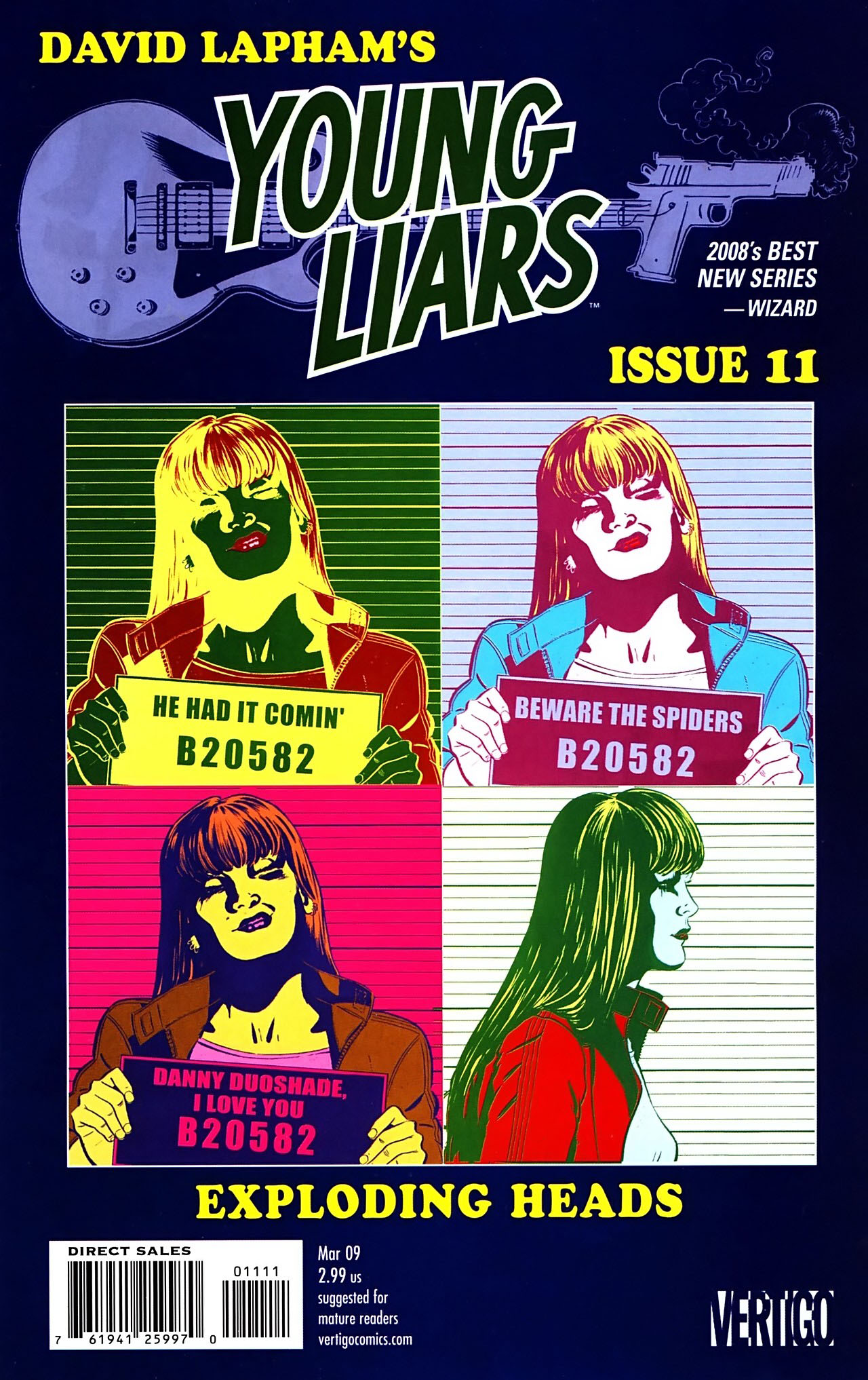 Young Liars (2008) #11 cover