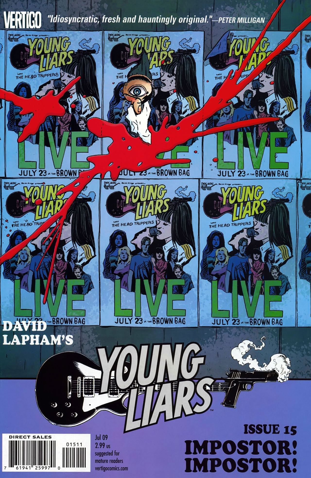 Young Liars (2008) #15 cover