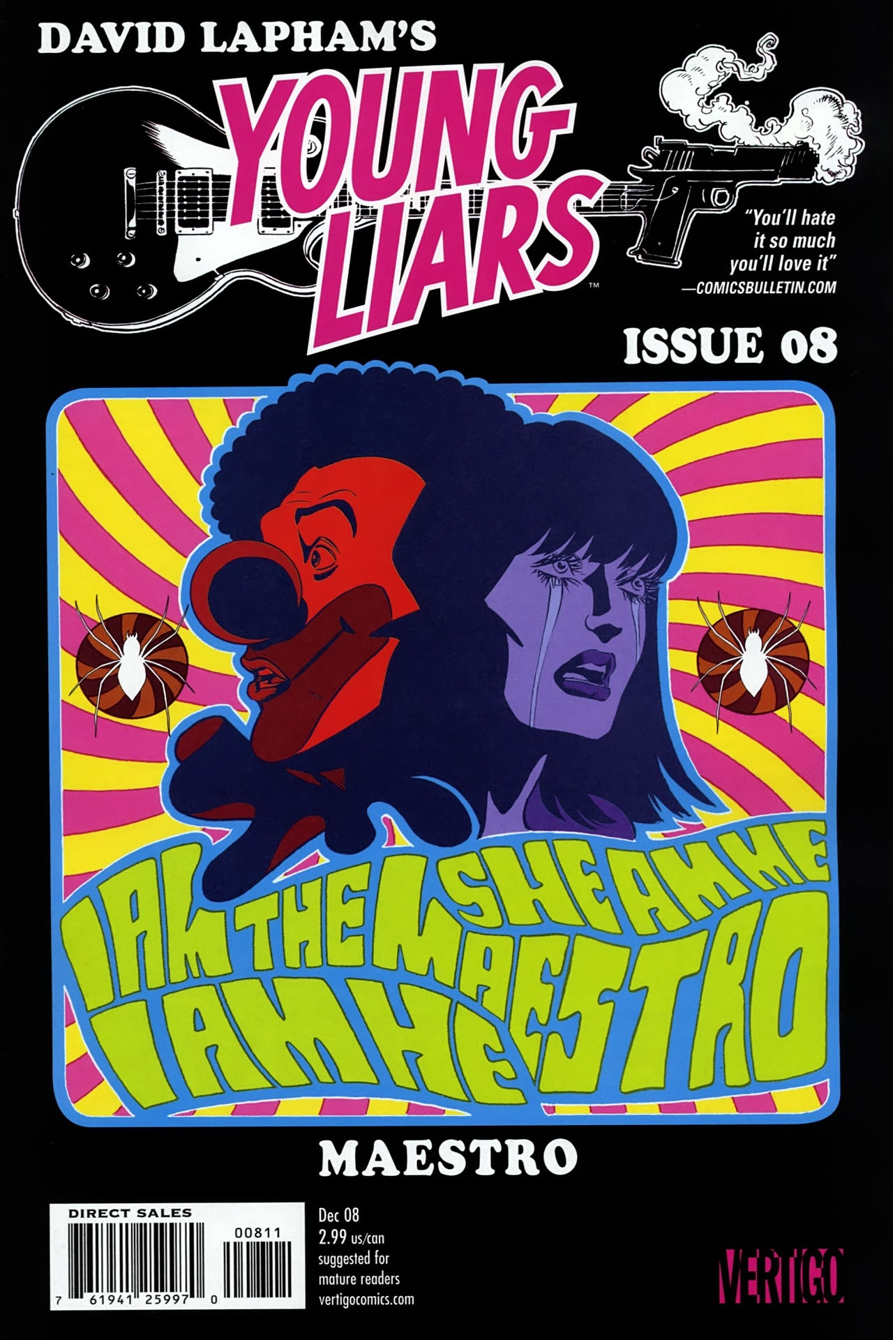 Young Liars (2008) #8 cover