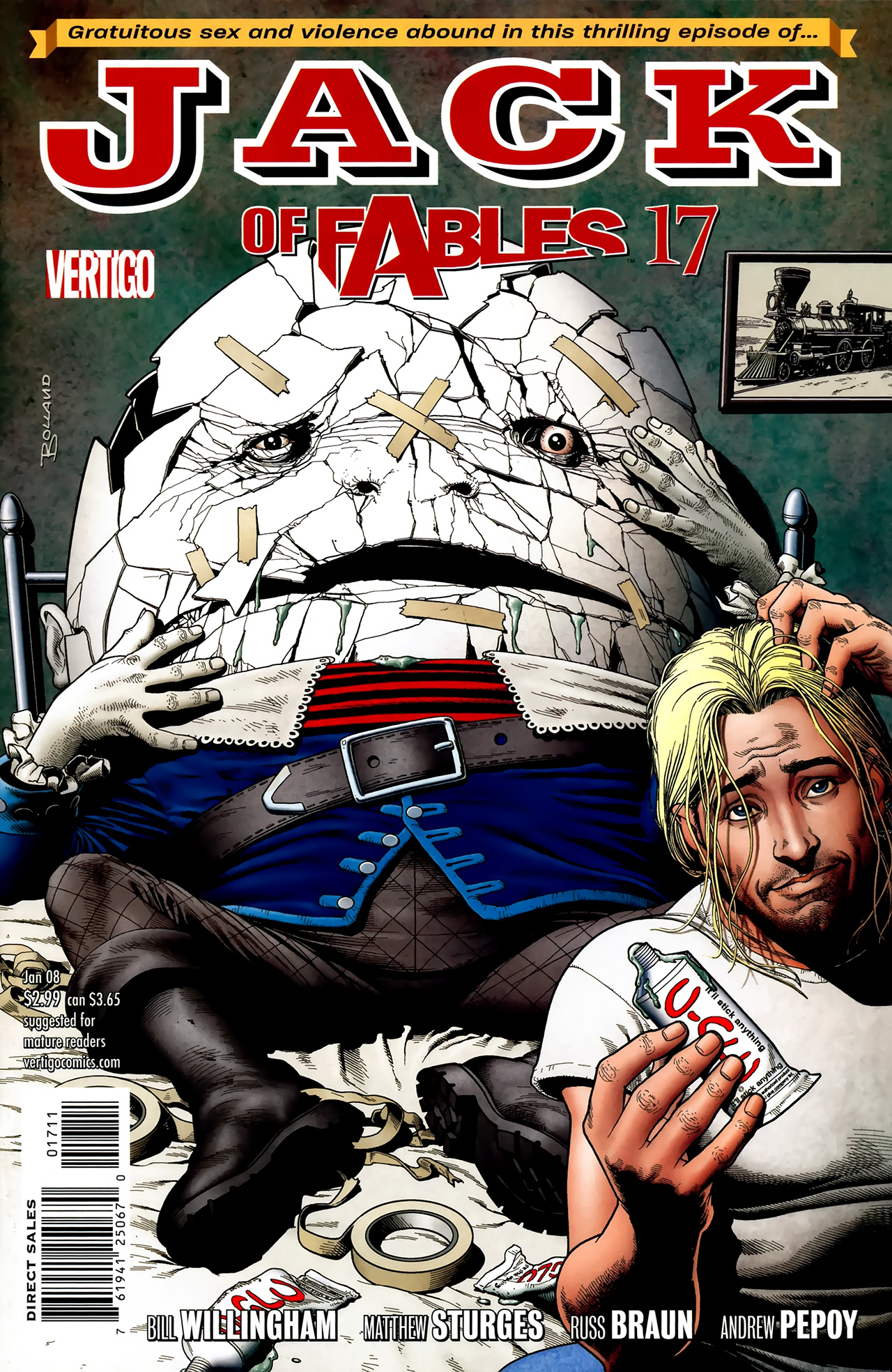 Jack of Fables #17 cover