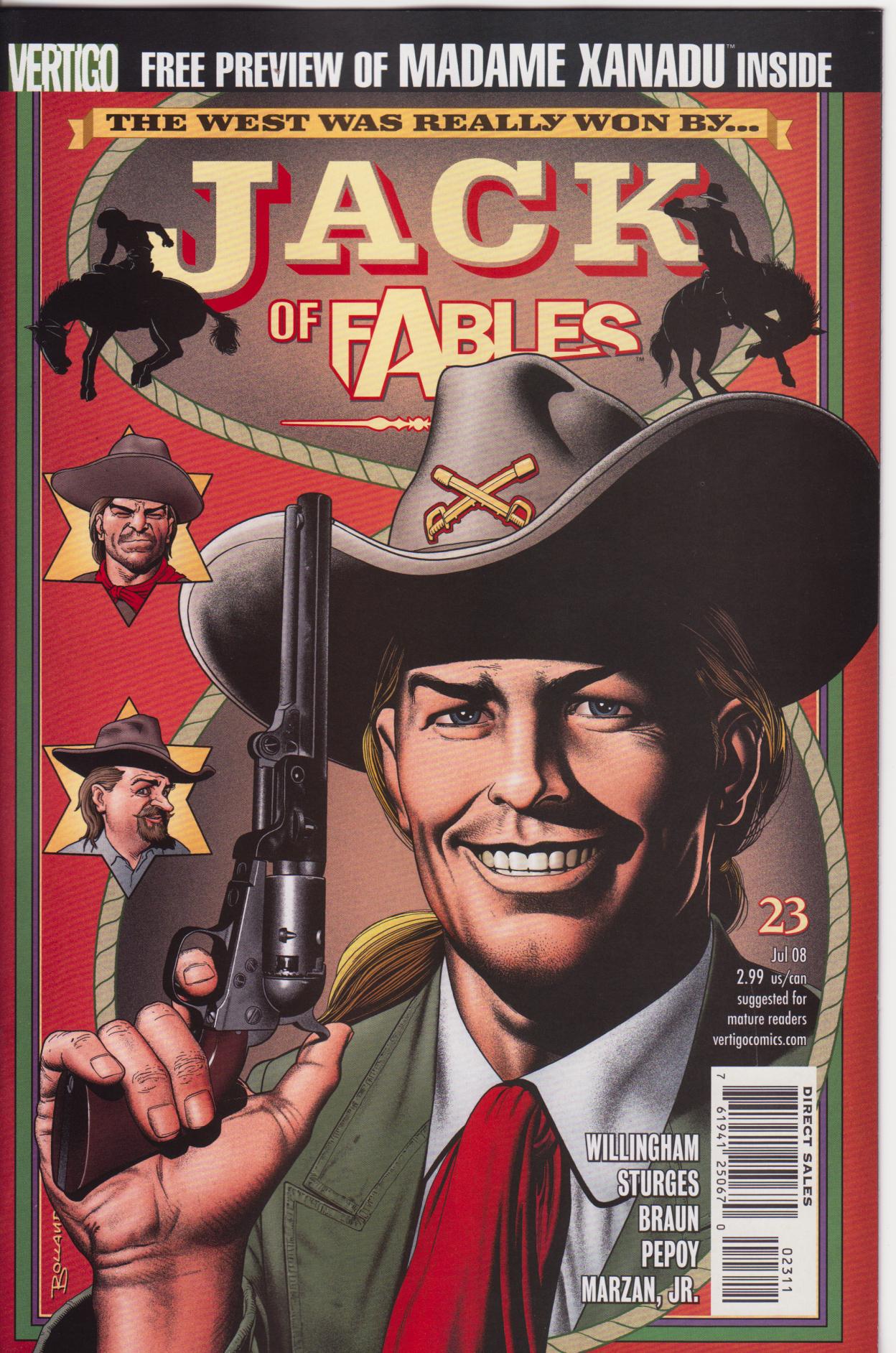 Jack of Fables #23 cover