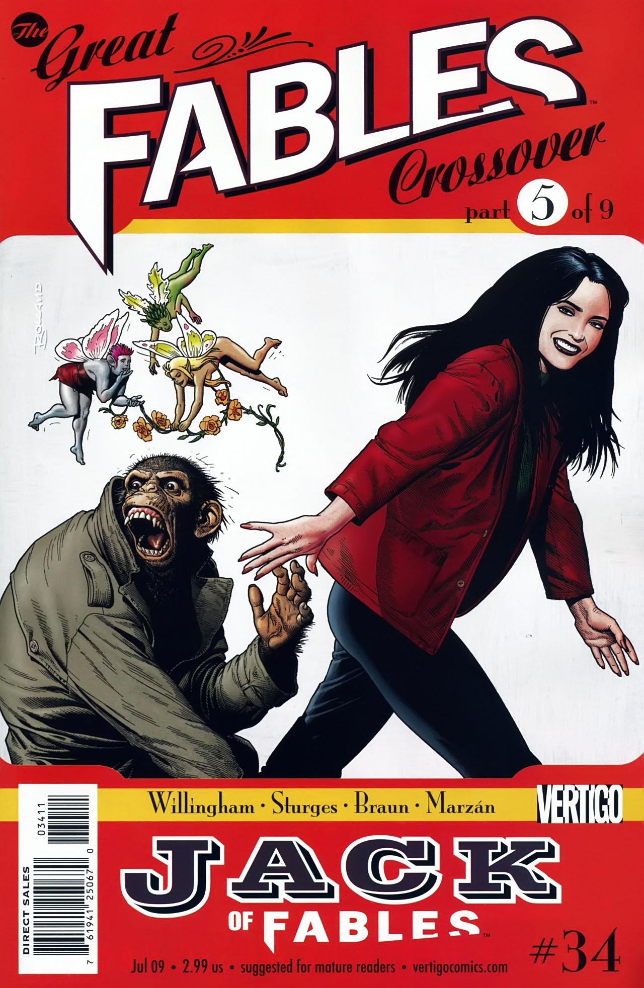 Cover of Jack of Fables #34