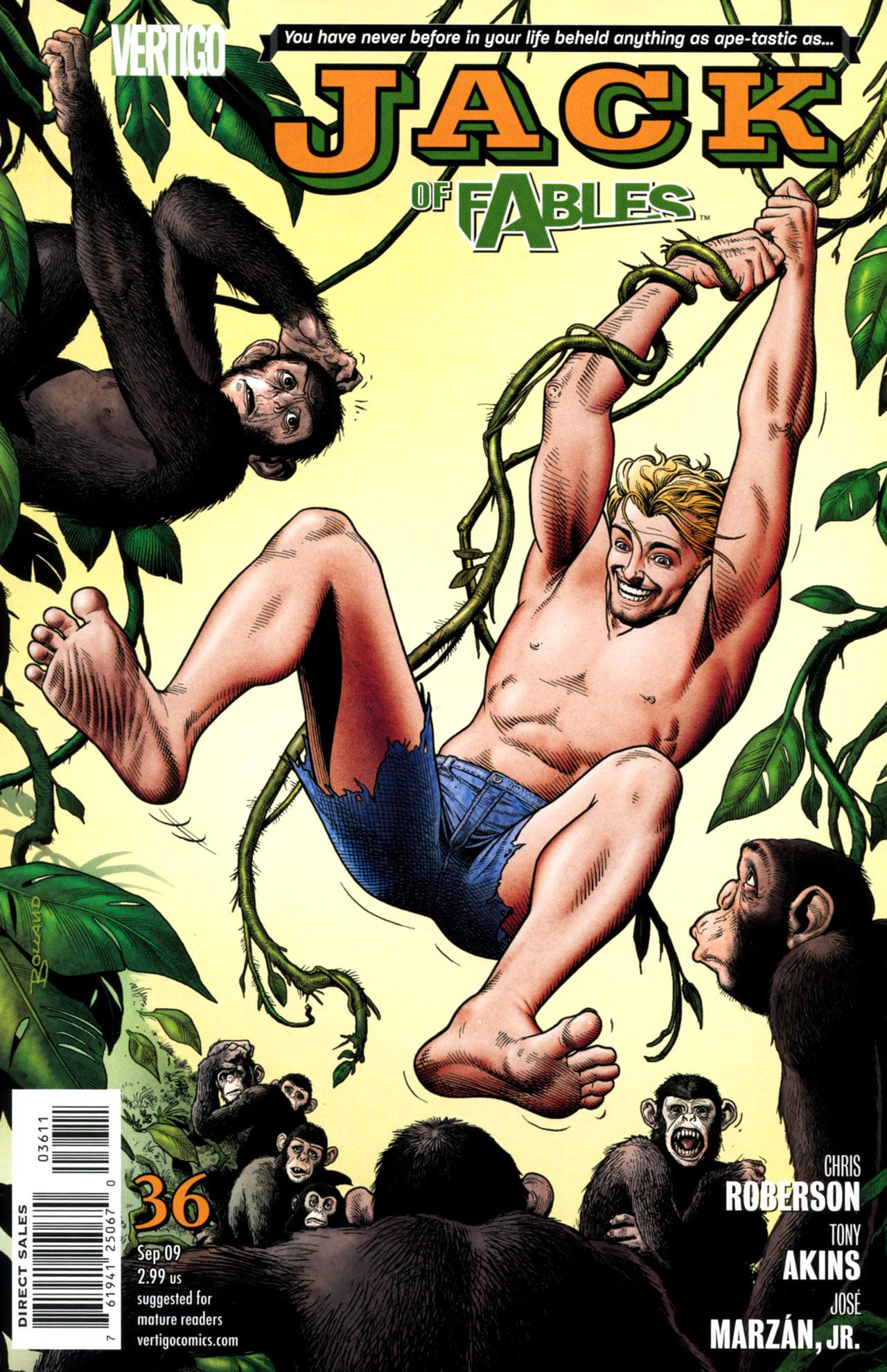 Cover of Jack of Fables #36