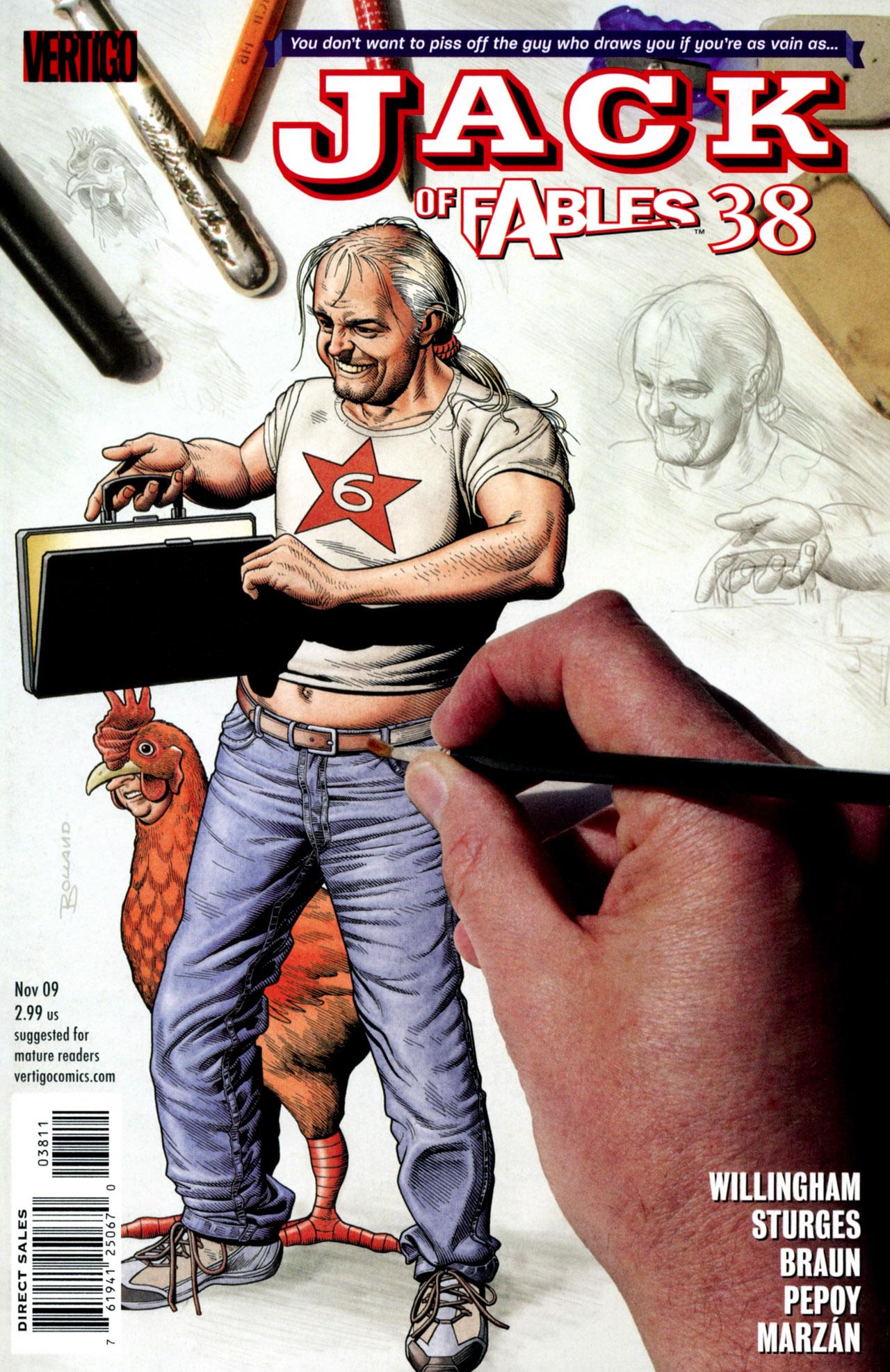 Jack of Fables #38 cover