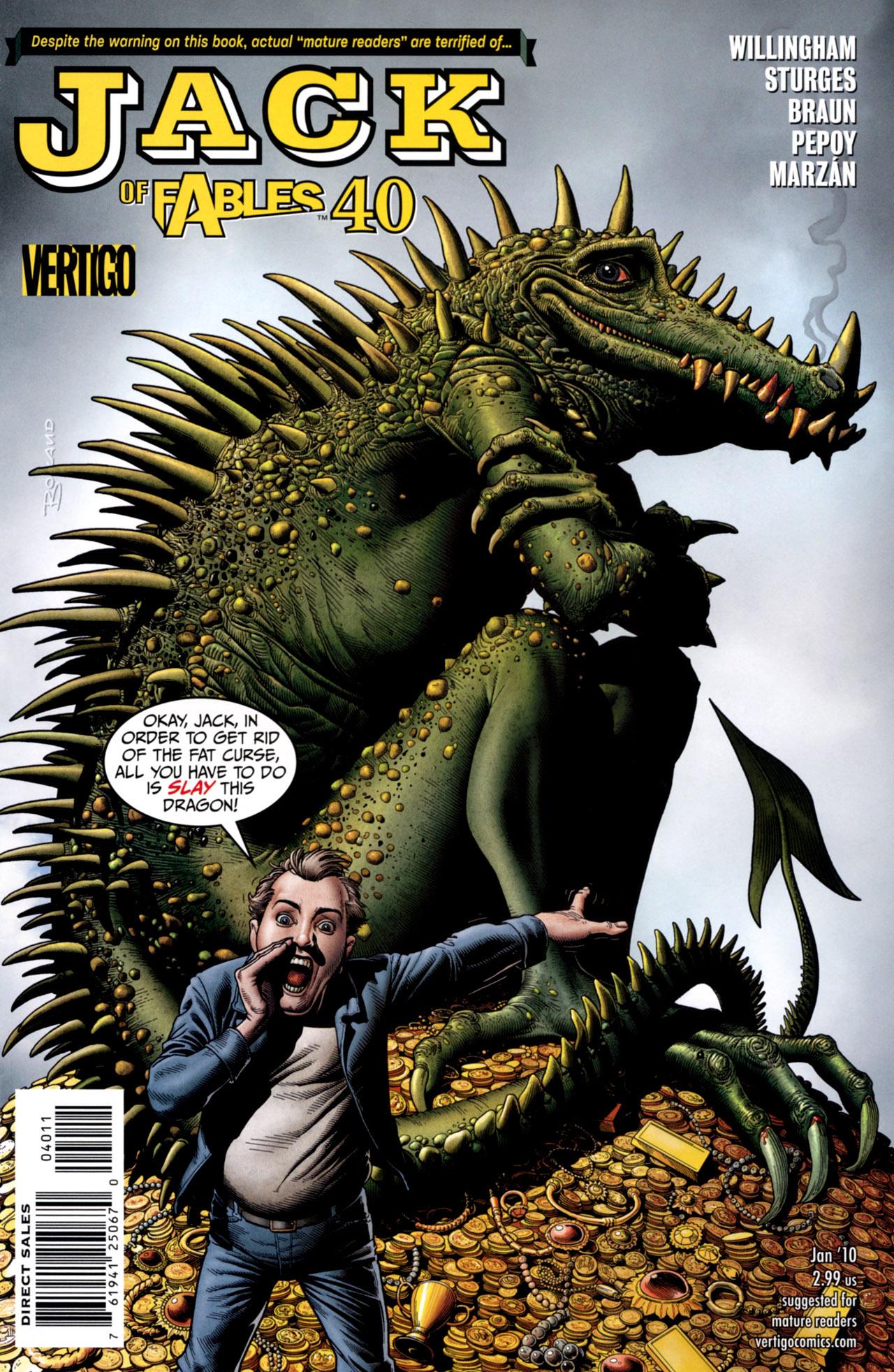 Jack of Fables (2006) #40 cover