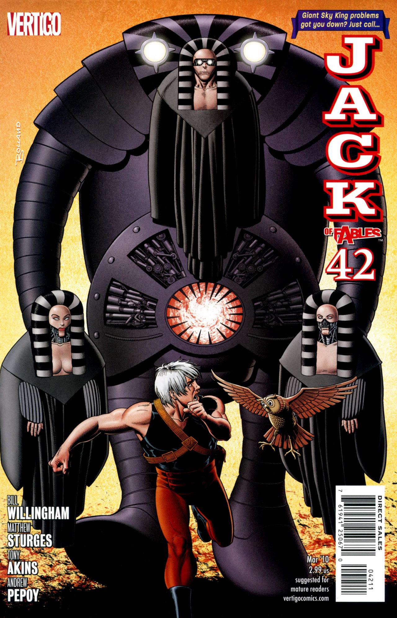 Cover of Jack of Fables #42