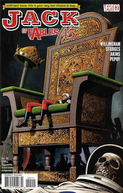 Cover of Jack of Fables #45