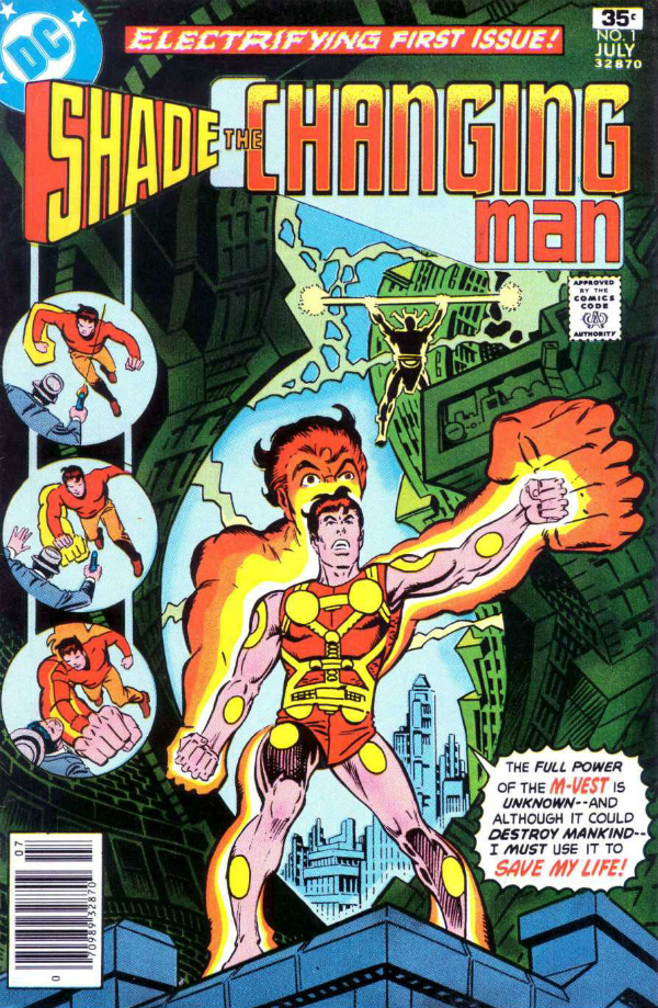 Shade, the Changing Man #1 cover