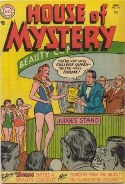 House of Mystery #34 cover