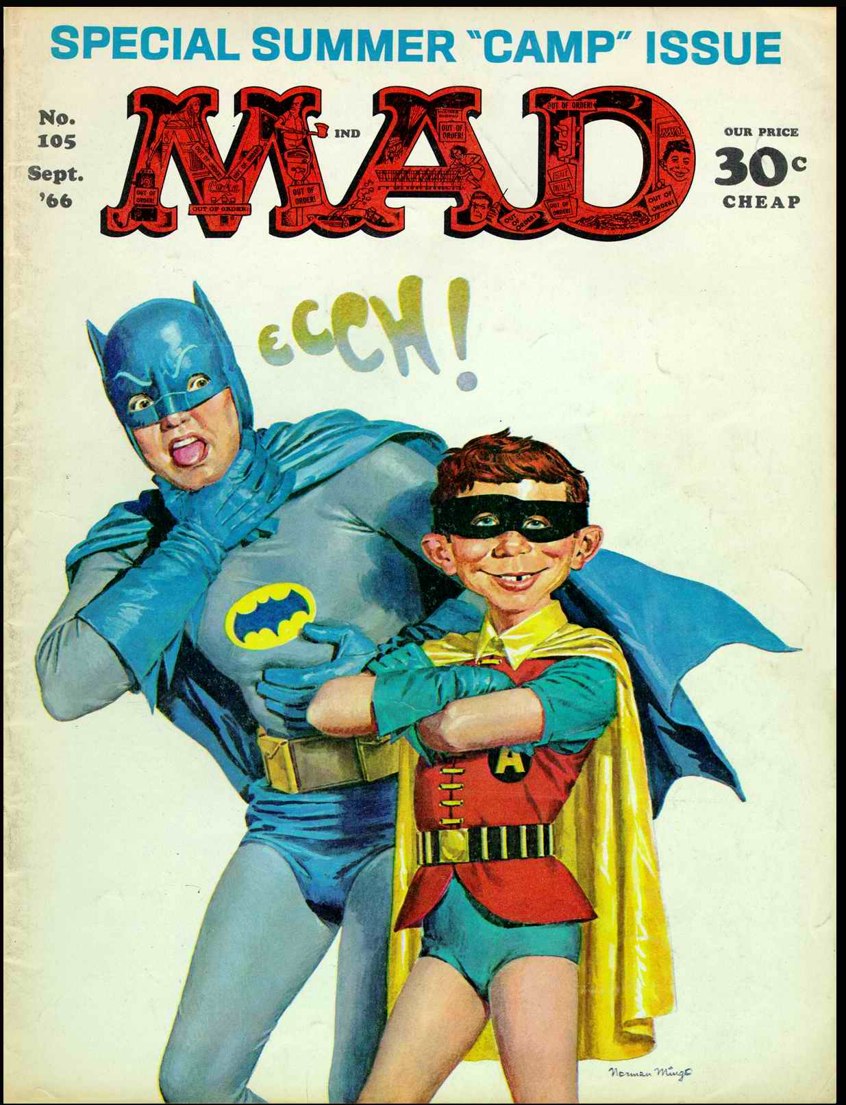 Cover of Mad #105