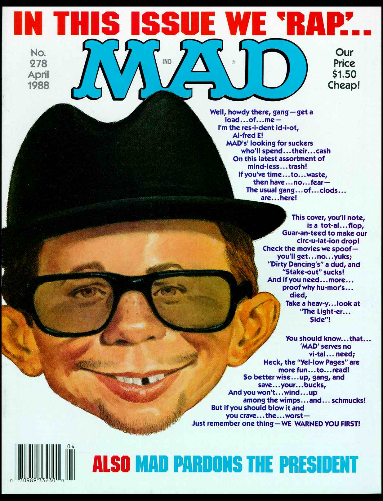 Cover of Mad #278