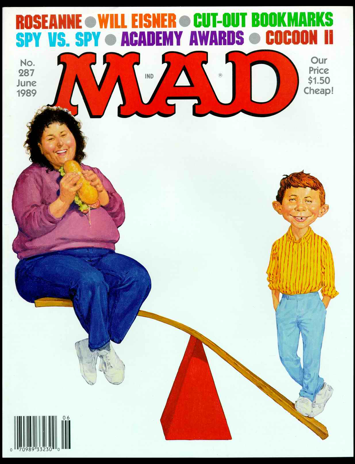 Cover of Mad #287