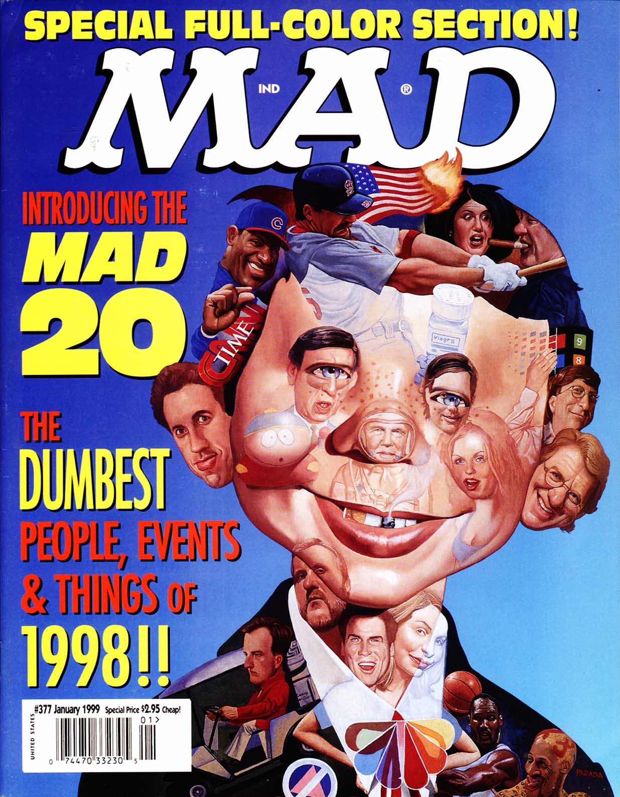 Cover of Mad #377
