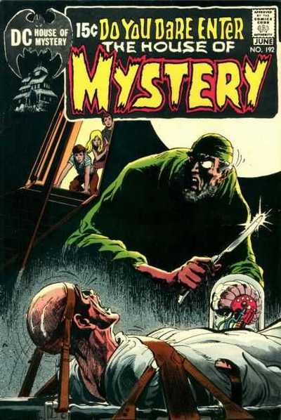 House of Mystery #192 cover