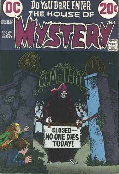 Cover of House of Mystery #208