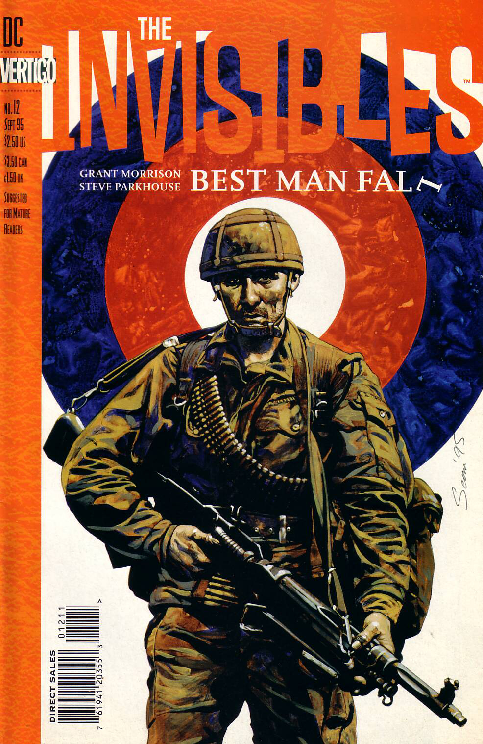 The Invisibles (1994) #12 cover