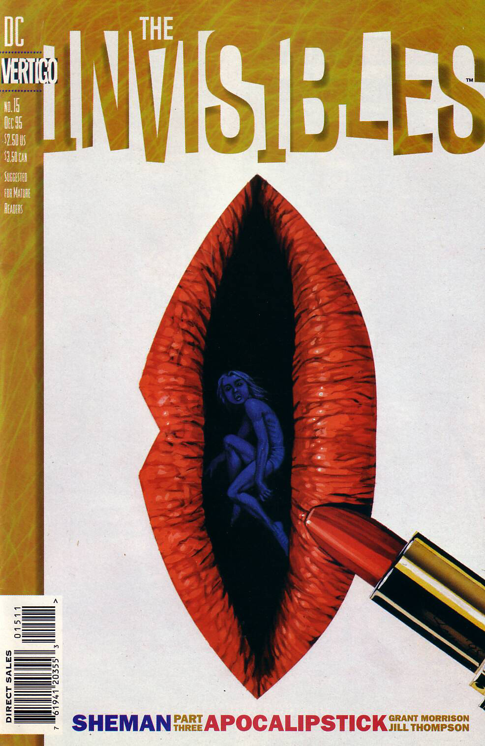 The Invisibles (1994) #15 cover
